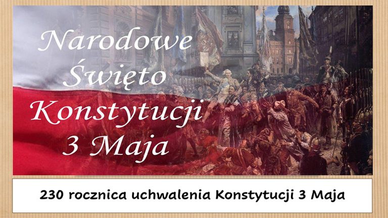 230 rocznica uchwalenia Konstytucji 3 maja