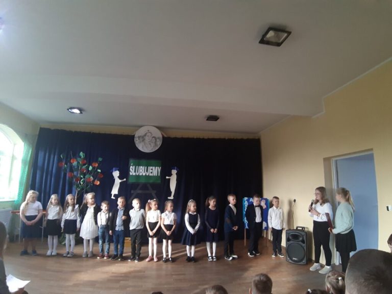 Uroczystość pasowania na ucznia
