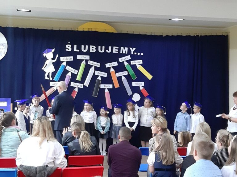 Ślubowanie Pierwszoklasistów w naszej szkole

