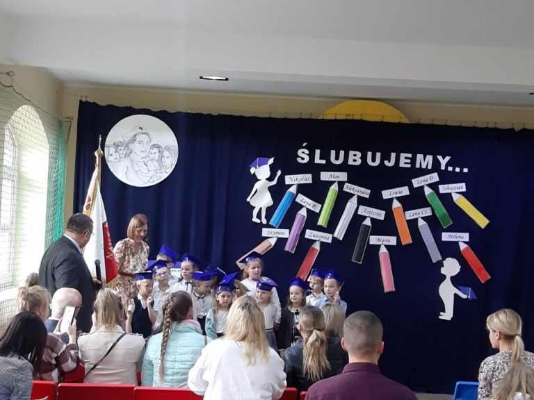 Ślubowanie Pierwszoklasistów w naszej szkole
