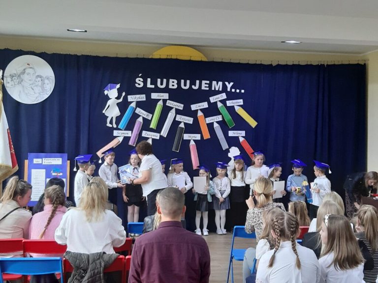 Ślubowanie Pierwszoklasistów w naszej szkole
