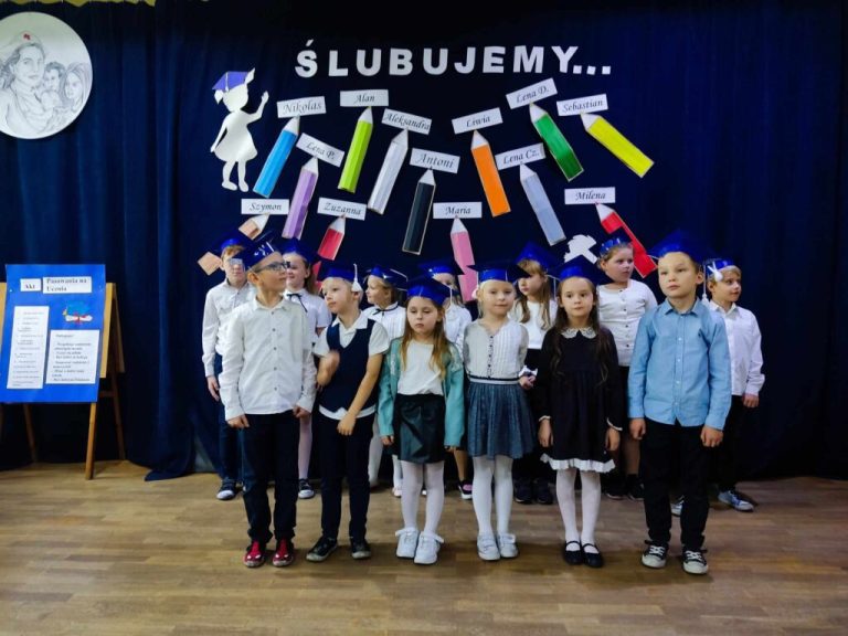 Ślubowanie Pierwszoklasistów w naszej szkole
